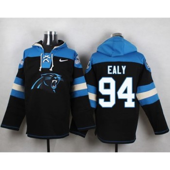 Panthers #94 Kony Ealy Black Player Pullover NFL Hoodie Panthers #94 Kony Ealy Black Player Pullover NFL Hoodie