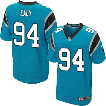 Panthers #94 Kony Ealy Blue Alternate Men's Stitched NFL Elite Jersey Panthers #94 Kony Ealy Blue Alternate Men's Stitched NFL Elite Jersey