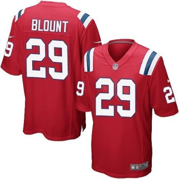 Patriots #29 LeGarrette Blount Red Alternate Youth Stitched NFL Elite Jersey