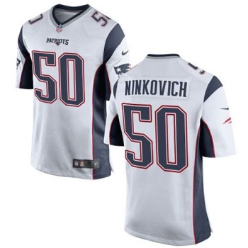 Patriots #50 Rob Ninkovich White Youth Stitched NFL New Elite Jersey
