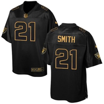 Raiders #21 Sean Smith Black Men's Stitched NFL Elite Pro Line Gold Collection Jersey Raiders #21 Sean Smith Black Men's Stitched NFL Elite Pro Line Gold Collection Jersey