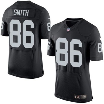 Raiders #86 Lee Smith Black Team Color Men's Stitched NFL New Elite Jersey Raiders #86 Lee Smith Black Team Color Men's Stitched NFL New Elite Jersey