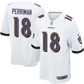 Ravens #18 Breshad Perriman White Youth Stitched NFL New Elite Jersey Ravens #18 Breshad Perriman White Youth Stitched NFL New Elite Jersey