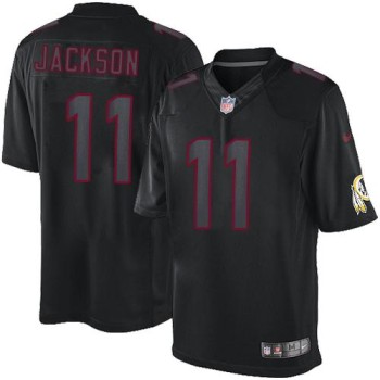Redskins #11 DeSean Jackson Black Men's Stitched NFL Impact Limited Jersey Redskins #11 DeSean Jackson Black Men's Stitched NFL Impact Limited Jersey