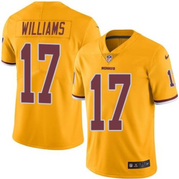 Redskins #17 Doug Williams Gold Men's Stitched NFL Limited Rush Jersey Redskins #17 Doug Williams Gold Men's Stitched NFL Limited Rush Jersey