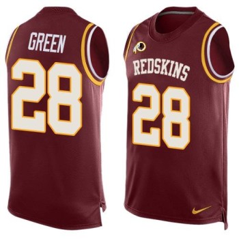 Redskins #28 Darrell Green Burgundy Red Team Color Men's Stitched NFL Limited Tank Top Jersey Redskins #28 Darrell Green Burgundy Red Team Color Men's Stitched NFL Limited Tank Top Jersey