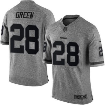 Redskins #28 Darrell Green Gray Men's Stitched NFL Limited Gridiron Gray Jersey Redskins #28 Darrell Green Gray Men's Stitched NFL Limited Gridiron Gray Jersey