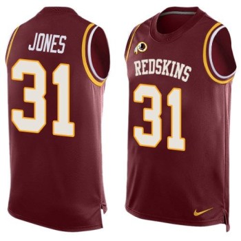 Redskins #31 Matt Jones Burgundy Red Team Color Men's Stitched NFL Limited Tank Top Jersey Redskins #31 Matt Jones Burgundy Red Team Color Men's Stitched NFL Limited Tank Top Jersey