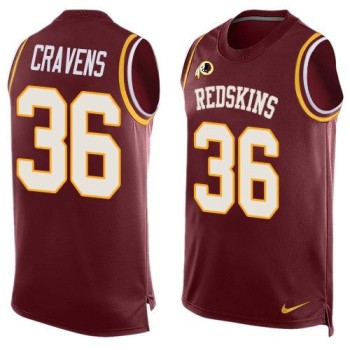 Redskins #36 Su'a Cravens Burgundy Red Team Color Men's Stitched NFL Limited Tank Top Jersey Redskins #36 Su'a Cravens Burgundy Red Team Color Men's Stitched NFL Limited Tank Top Jersey