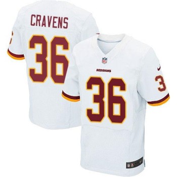 Redskins #36 Su'a Cravens White Men's Stitched NFL Elite Jersey Redskins #36 Su'a Cravens White Men's Stitched NFL Elite Jersey