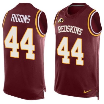 Redskins #44 John Riggins Burgundy Red Team Color Men's Stitched NFL Limited Tank Top Jersey Redskins #44 John Riggins Burgundy Red Team Color Men's Stitched NFL Limited Tank Top Jersey