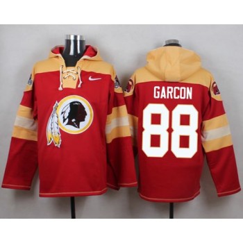 Redskins #88 Pierre Garcon Burgundy Red Player Pullover NFL Hoodie Redskins #88 Pierre Garcon Burgundy Red Player Pullover NFL Hoodie