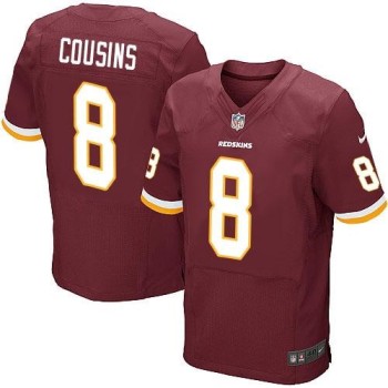 Redskins #8 Kirk Cousins Burgundy Red Team Color Men's Stitched NFL Elite Jersey Redskins #8 Kirk Cousins Burgundy Red Team Color Men's Stitched NFL Elite Jersey