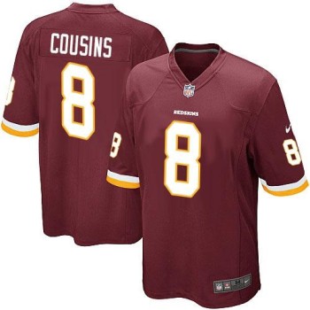 Redskins #8 Kirk Cousins Burgundy Red Team Color Youth Stitched NFL Elite Jersey Redskins #8 Kirk Cousins Burgundy Red Team Color Youth Stitched NFL Elite Jersey