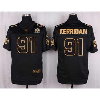 Redskins #91 Ryan Kerrigan Black Men's Stitched NFL Elite Pro Line Gold Collection Jersey Redskins #91 Ryan Kerrigan Black Men's Stitched NFL Elite Pro Line Gold Collection Jersey