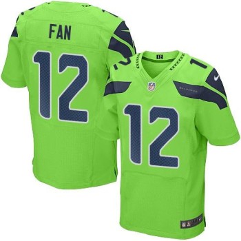 Seahawks #12 Fan Green Men's Stitched NFL Elite Rush Jersey Seahawks #12 Fan Green Men's Stitched NFL Elite Rush Jersey