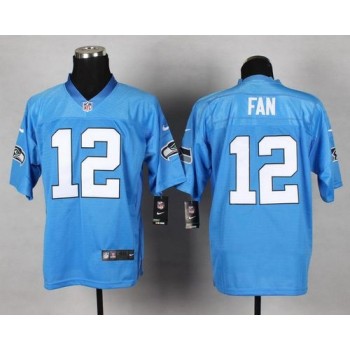 Seahawks #12 Fan Light Blue Men's Stitched NFL Elite Jersey Seahawks #12 Fan Light Blue Men's Stitched NFL Elite Jersey