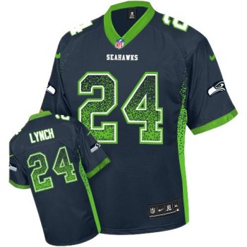 Seahawks #24 Marshawn Lynch Steel Blue Team Color Youth Stitched NFL Elite Drift Fashion Jersey Seahawks #24 Marshawn Lynch Steel Blue Team Color Youth Stitched NFL Elite Drift Fashion Jersey