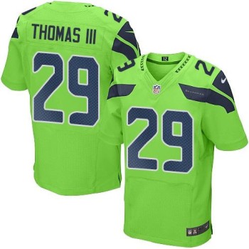 Seahawks #29 Earl Thomas III Green Men's Stitched NFL Elite Rush Jersey Seahawks #29 Earl Thomas III Green Men's Stitched NFL Elite Rush Jersey