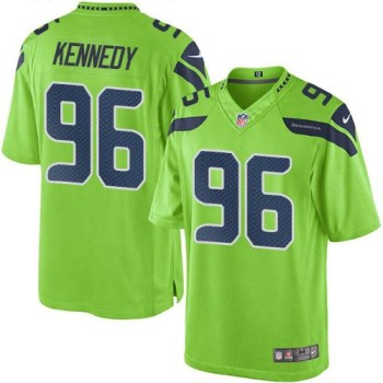 Seahawks #96 Cortez Kennedy Green Men's Stitched NFL Limited Rush Jersey Seahawks #96 Cortez Kennedy Green Men's Stitched NFL Limited Rush Jersey