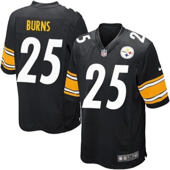 Steelers #25 Artie Burns Black Team Color Youth Stitched NFL Elite Jersey Steelers #25 Artie Burns Black Team Color Youth Stitched NFL Elite Jersey