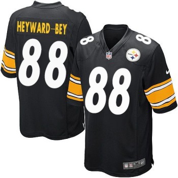 Steelers #88 Darrius Heyward-Bey Black Team Color Youth Stitched NFL Elite Jersey Steelers #88 Darrius Heyward-Bey Black Team Color Youth Stitched NFL Elite Jersey
