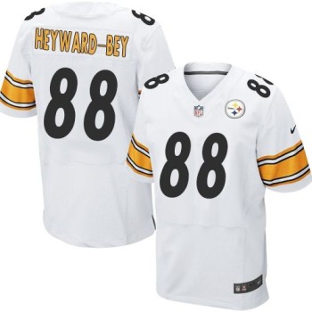 Steelers #88 Darrius Heyward-Bey White Men's Stitched NFL Elite Jersey Steelers #88 Darrius Heyward-Bey White Men's Stitched NFL Elite Jersey