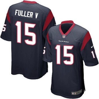 Texans #15 Will Fuller V Navy Blue Team Color Youth Stitched NFL Elite Jersey Texans #15 Will Fuller V Navy Blue Team Color Youth Stitched NFL Elite Jersey