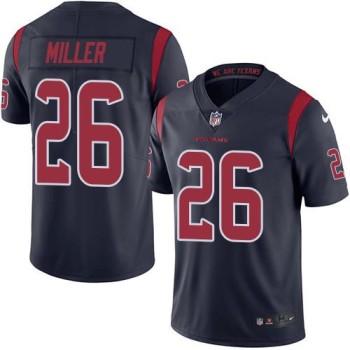 Texans #26 Lamar Miller Navy Blue Youth Stitched NFL Limited Rush Jersey Texans #26 Lamar Miller Navy Blue Youth Stitched NFL Limited Rush Jersey