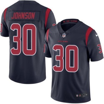 Texans #30 Kevin Johnson Navy Blue Youth Stitched NFL Limited Rush Jersey Texans #30 Kevin Johnson Navy Blue Youth Stitched NFL Limited Rush Jersey