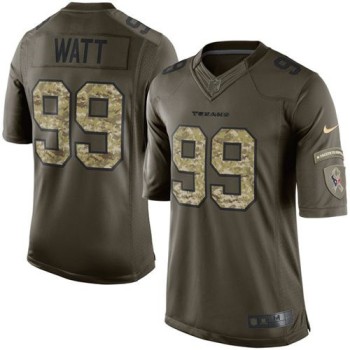 Texans #99 J.J. Watt Green Men's Stitched NFL Limited Salute to Service Jersey Texans #99 J.J. Watt Green Men's Stitched NFL Limited Salute to Service Jersey