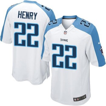 Titans #22 Derrick Henry White Youth Stitched NFL Elite Jersey Titans #22 Derrick Henry White Youth Stitched NFL Elite Jersey