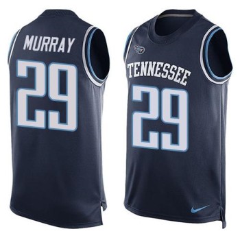 Titans #29 DeMarco Murray Navy Blue Alternate Men's Stitched NFL Limited Tank Top Jersey Titans #29 DeMarco Murray Navy Blue Alternate Men's Stitched NFL Limited Tank Top Jersey