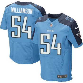 Titans #54 Avery Williamson Light Blue Team Color Men's Stitched NFL Elite Jersey Titans #54 Avery Williamson Light Blue Team Color Men's Stitched NFL Elite Jersey