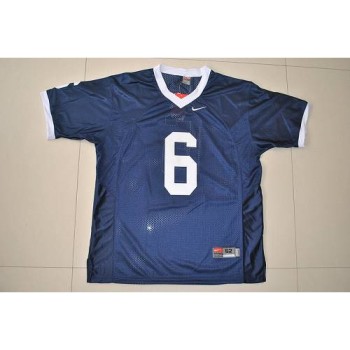 Nittany Lions #6 Navy Blue Stitched NCAA Jersey