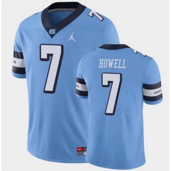 North Carolina #7 Sam Howell Blue Stitched NCAA Jersey North Carolina #7 Sam Howell Blue Stitched NCAA Jersey