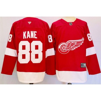 Men's Detroit Red Wings #88 Patrick Kane Red 2024-25 Stitched Premium Jersey Men's Detroit Red Wings #88 Patrick Kane Red 2024-25 Stitched Premium Jersey