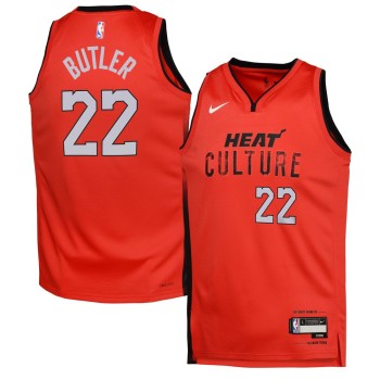 Youth Miami Heat Jimmy Butler Red 2024/25 Swingman Player Jersey - City Edition Youth Miami Heat Jimmy Butler Red 2024/25 Swingman Player Jersey - City Edition