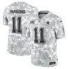Men's Dallas Cowboys Micah Parsons Arctic Camo 2024 Salute to Service Limited Jersey