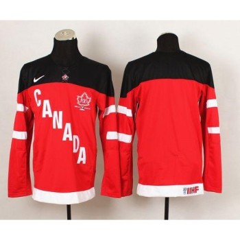 Olympic CA. Blank Red 100th Anniversary Stitched NHL Jersey Olympic CA. Blank Red 100th Anniversary Stitched NHL Jersey