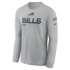 Men's Buffalo Bills Gray 2024 Salute To Service Long Sleeve T-Shirt