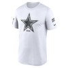 Men's Dallas Cowboys White 2024 Salute To Service Legend Performance T-Shirt