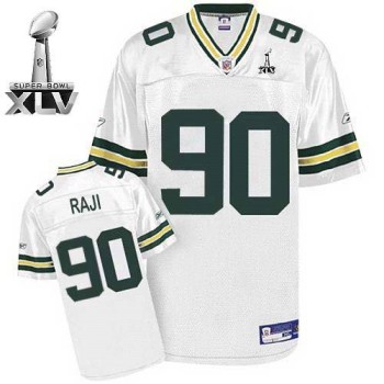Packers #90 B.J.Raji White Super Bowl XLV Stitched Youth NFL Jersey Packers #90 B.J.Raji White Super Bowl XLV Stitched Youth NFL Jersey