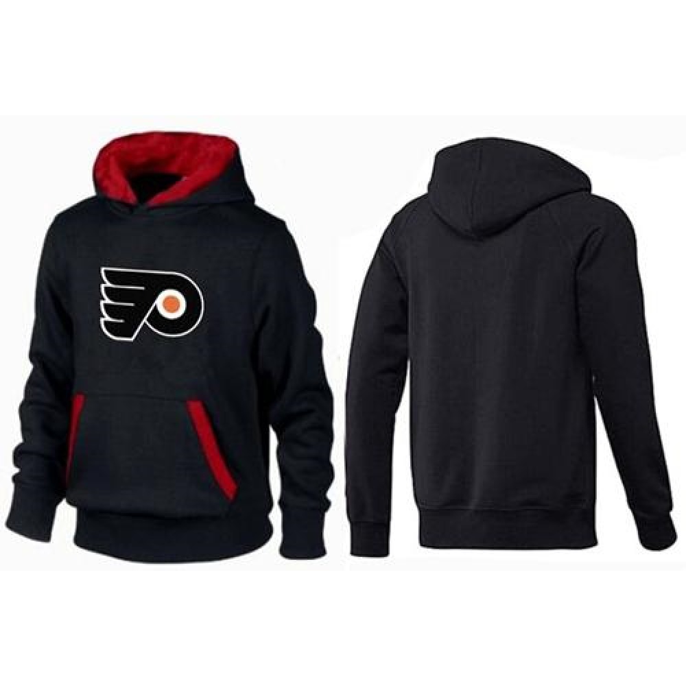 Philadelphia Flyers Pullover Hoodie Black & Red