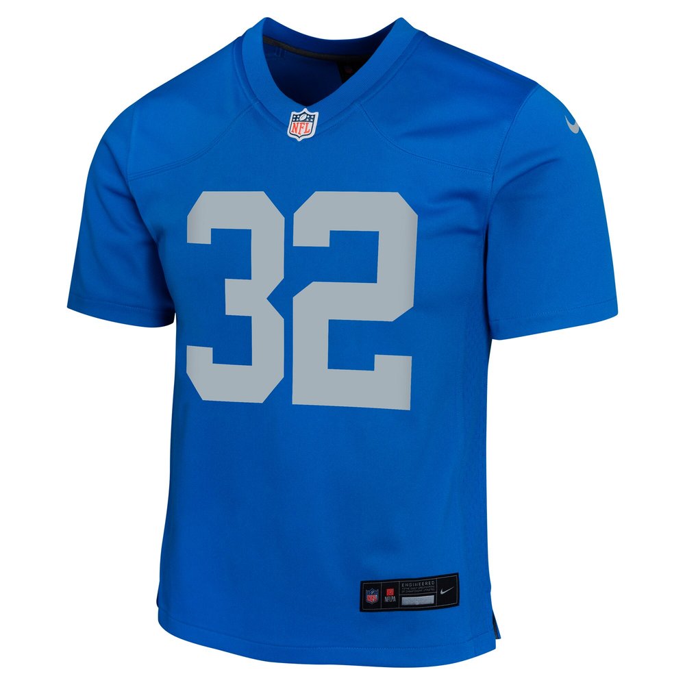 Youth Detroit Lions Brian Branch  Blue Alternate Game Jersey