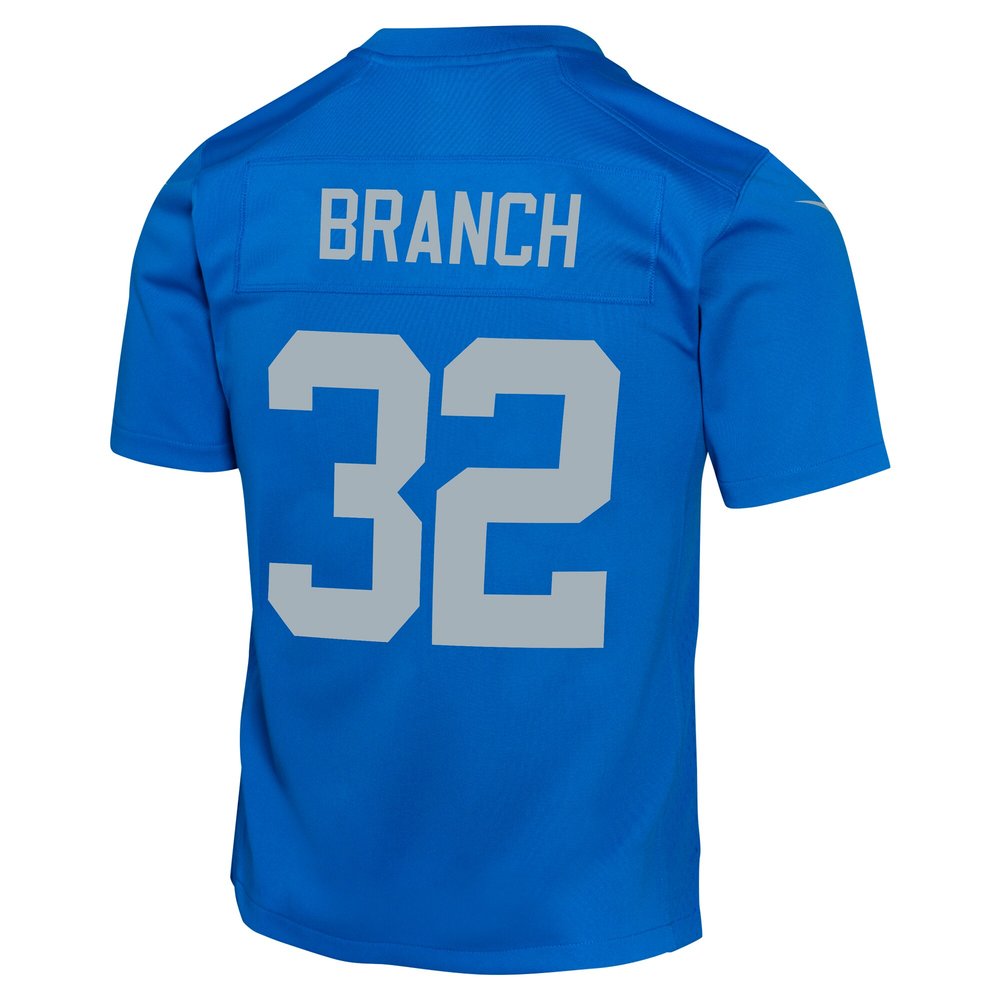 Youth Detroit Lions Brian Branch  Blue Alternate Game Jersey