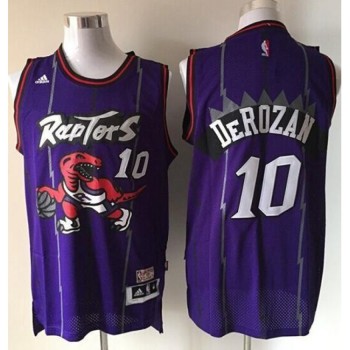 Raptors #10 DeMar DeRozan Purple Throwback Youth Stitched NBA Jersey Raptors #10 DeMar DeRozan Purple Throwback Youth Stitched NBA Jersey