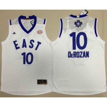 Raptors #10 DeMar DeRozan White 2016 All Star Stitched NBA Jersey Raptors #10 DeMar DeRozan White 2016 All Star Stitched NBA Jersey