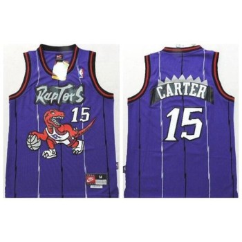 Raptors #15 Vince Carter Purple Throwback Youth Stitched NBA Jersey Raptors #15 Vince Carter Purple Throwback Youth Stitched NBA Jersey
