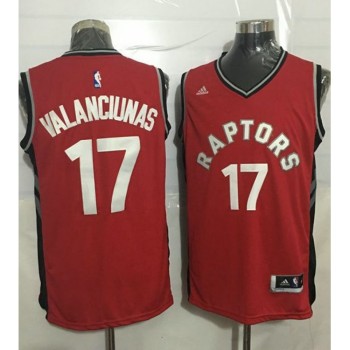 Raptors #17 Jonas Valanciunas Red Stitched NBA Jersey Raptors #17 Jonas Valanciunas Red Stitched NBA Jersey